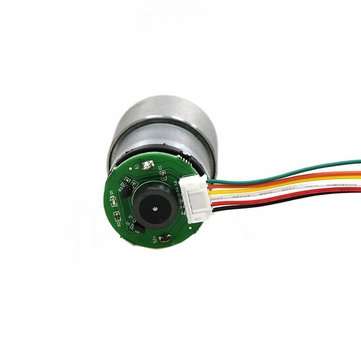 12V 4.8W 37-520 High Torque Reducer AB Dual Phase Hall Encoder DC Motor for Smart Car DIY Part