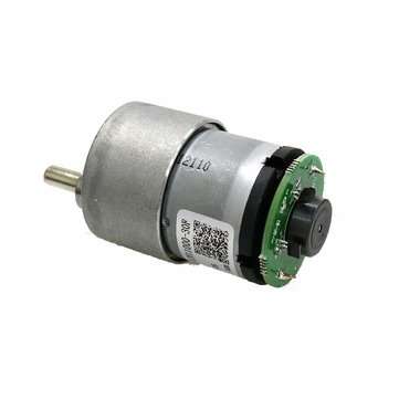 12V 4.8W 37-520 High Torque Reducer AB Dual Phase Hall Encoder DC Motor for Smart Car DIY Part
