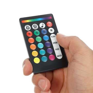 12V 5050 bluetooth 4+24 Key Remote Control Universal 160 LED RGB Rock Lights Kit Waterproof Music Ca