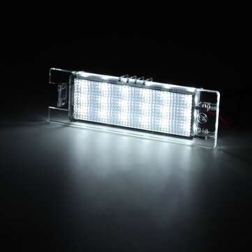 12V 4W 18LED Canbus License Number Plate Light 6500K White For Alfa Romeo 147 156 159 166 Brera MiTo