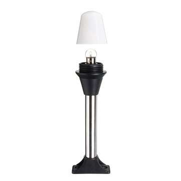 12V 5W Warm White Cover Shoreline Marine Fold Down Stern Anchor Light Pontoon Boat Signal Light