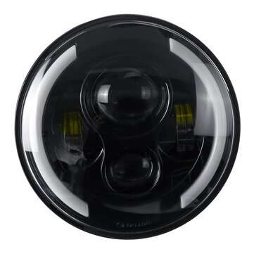 12V 7 Inch 60W H4 H13 Motorcycle LED Headlights Hi Lo Beam DRL Daytime Running Light 6500K For Harle