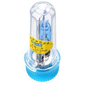 12V BA20D 50W Head Bulbs Halogen Lamp White Light Motorcycle Car Headlight