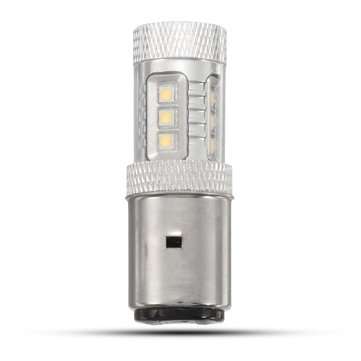 12V BA20D H6 16LED Motorcycle Moped ATV Headlight Lamp Bulb