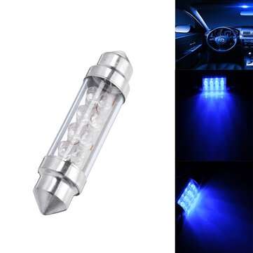 12V Car LED Dome Interior Lights Bulbs Map Door Light Bulb Lamps Blue Universal