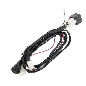 12V Carbon Fiber Heating Pads Motorcycle Winter Heated Seat With Round Switch Scooter ATV UTV Univer