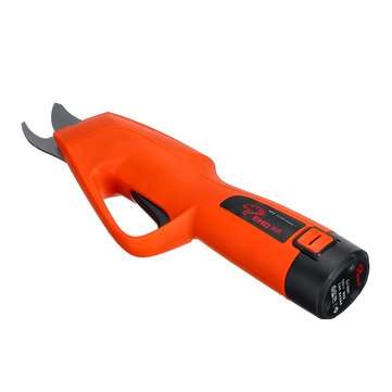 12V Cordless Rechargeable Power Pruner Tree Trimmers Secateurs Cutting Scissors Electric Pruning Bra