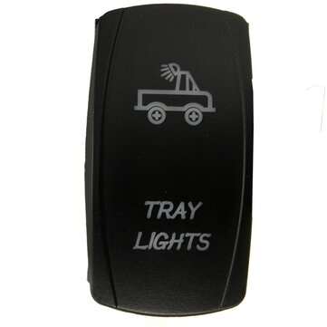 12V Dual Backlit LED Laser Etched ARB Carling Rocker Switch (NO.: 08)