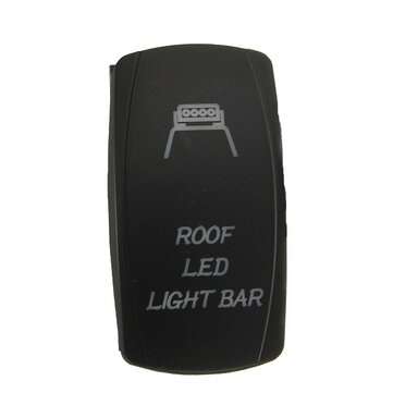 12V Dual Backlit LED Laser Etched ARB Carling Rocker Switch (NO.: 10)