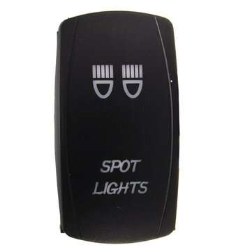 12V Dual Backlit LED Laser Etched ARB Carling Rocker Switch (NO.: 03)