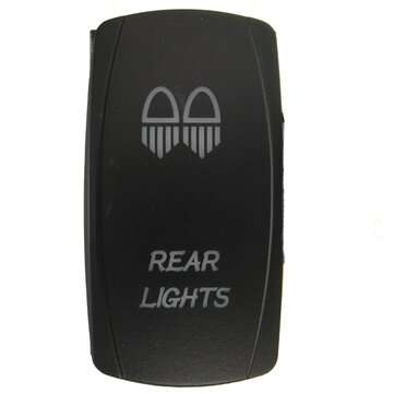 12V Dual Backlit LED Laser Etched ARB Carling Rocker Switch (NO.: 05)