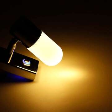 12V Dimming Touch Control LED Reading Spot Light Swivel Bedside Wall Lamp For RV ... (COLOR.: 3000K)
