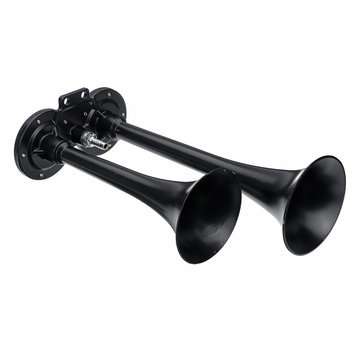 12V Electric Air Horn Set Single Trumpet Compressor Kit For Van Train Car Truck Boat 180DB
