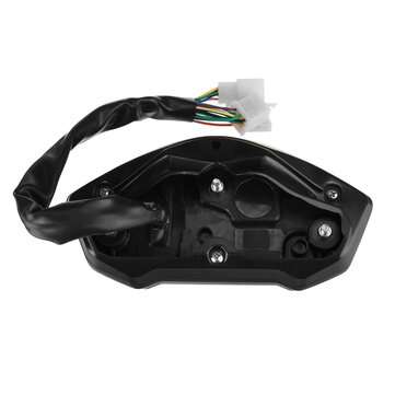12V LCD Digital Odometer Speedometer Tachometer Motorcycle Water Temperature Oil Gauge Universal