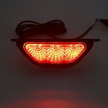 12V LED Rear Tail DRL Stop Light Brake Reverse Backup Fog Light Strobe Flash Lamp For Car Universal