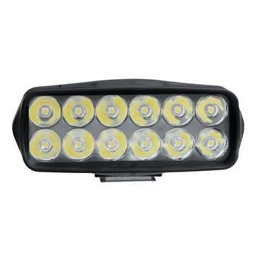 12V LED Headlights Modified External Spotlight 12 Lamp Beads ABS Shell For Electric Vehicle Motorcyc
