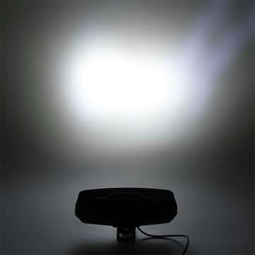 12V LED Headlights Modified External Spotlight 12 Lamp Beads ABS Shell For Electric Vehicle Motorcyc