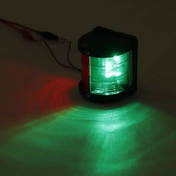 12V Marine LED Navigation Boat Signal Lights Port Bi-Color Starboard Chandlery/Rib Red+Green