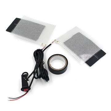 12V Motorcycle Electric Heated Grips Inserts Handlebar Hand Warmer Universal