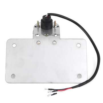 12V Motorcycle License Plate With Tail Light Rear Brake LED Turn Signal Lights Stop Lamp Universal S