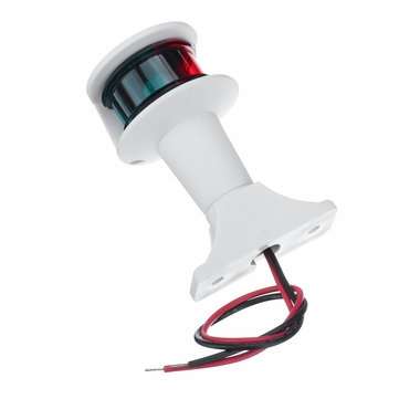 12V Pactrade Marine Fixed Base LED Navigation Light Stern Anchor Lights For Boat