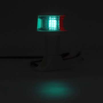 12V Pactrade Marine Fixed Base LED Navigation Light Stern Anchor Lights For Boat