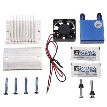12V Thermoelectric Peltier Refrigeration Semiconductor Cooling Cooler Fan System Heatsink