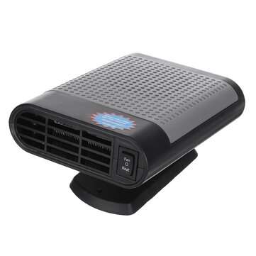 12V two-in-one Car Heater Glass Defroster Air Purifier (COLOR1: GREY)