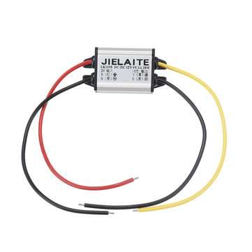 12V to 3A 3V / 3.3V / 3.7V / 5V / 6V / 2A 9V DC-DC Step-Down Module Car Adapter (VOLTAGE: 5V)