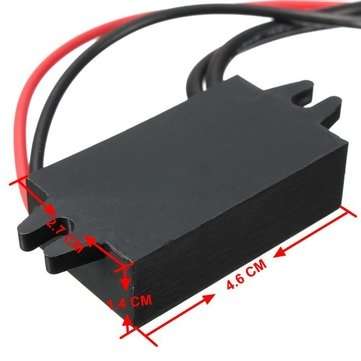 12V to 5V 15W Dual USB Power Charger Adapter Converter For Moible Phone