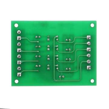 12V To 3.3V 4 Channel Optocoupler Isolation Board Isolated Module PLC Signal Level Voltage Converter