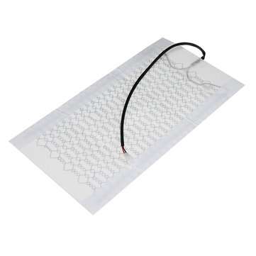 12V Universal Car Warm Seat Cushion Carbon Fiber Heated Heater Winter Pad
