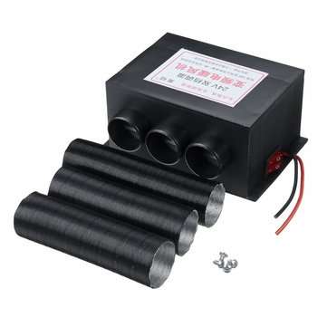 12V/ 24V 3 Hole 800W Nylon Air Heater Air Warmer Windscreen Demister Defroster Car... (VOLTAGE: 12V)