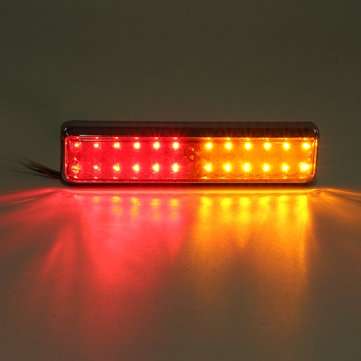 12V/24V 24 LED Tail Lights For Boat Ute Trailer Caravan Truck Stop Reverse Indicator
