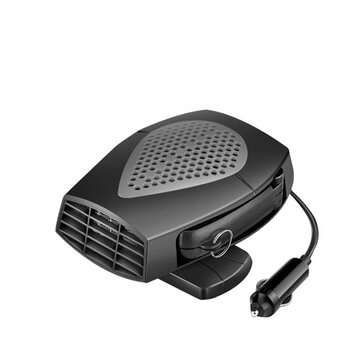 12V/24V 3 In1 Car Heater Fan Cool Fan Defroster Air Purification Low... (VOLTAGE: 24V | COLOR: GREY)