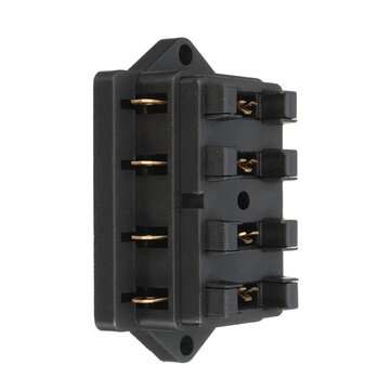 12V/24V 4 Way Circuit Standard Auto Car ATO Blade Fuse Box Block Holder