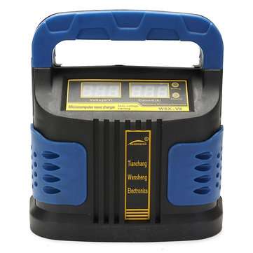12V/24V 350W Intelligent Pulse Repair Charger Digital Display Charger Battery