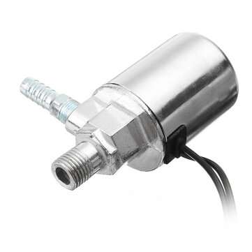 12V/24V Air Horn Electric Solenoid Valve Heavy Duty 1/4`` Chrome