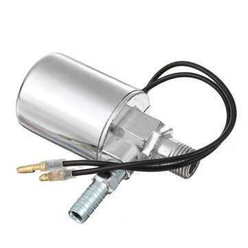 12V/24V Air Horn Electric Solenoid Valve Heavy Duty 1/4`` Chrome