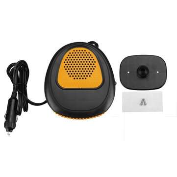 12V/24V Car Heater Air Purification Defrost Defog Fumigate Auto E... (VOLTAGE: 24V | COLOR.: YELLOW)