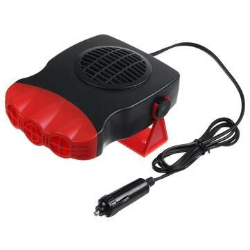 12V/24V Car Heater Fan Cool Fan Defroster Air Purification Low Noise Defrosting (VOLTAGE: 12V)