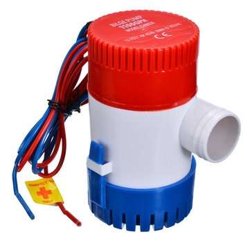 12V/24V Electric Pump 1100GPH Marine Bilge Pump Submersible Boat Water Pump (VOLTAGE: 12V)