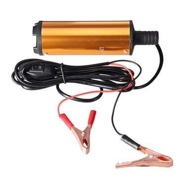 12V/24V DC Electric Submersible Pump For Pumping Oil Water ... (VOLTAGE: 12V | TYPE: EXTERNALFILTER)