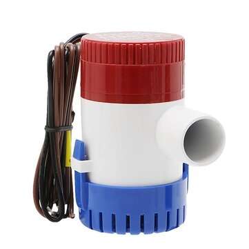 12V/24V Electric Pump 500GPH Marine Bilge Pump Submersible Boat Water Pump (VOLTAGE: 12V)