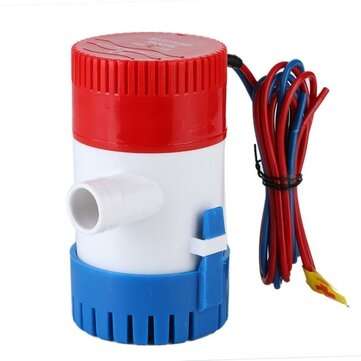 12V/24V Electric Pump 750GPH Marine Bilge Pump Submersible Boat Water Pump (VOLTAGE: 12V)