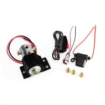 12V-24V 3000PSI Heavy Duty Front Brake Line Lock Kit Dedicated Racing Drift Lock R... (COLOR: BLACK)