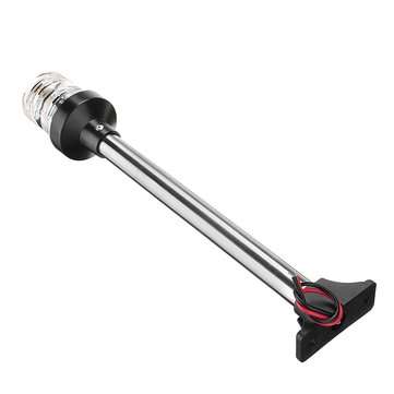 12V-24V Fold LED Navigation Pole Lights Pactrade Marine Boat Pontoon Stern Anchor