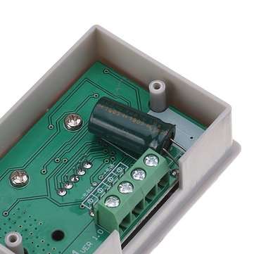 12V-24V DC PWM Stepless Speed Controller Digital Display Speed Regulator Governor Switch with ABS Sh