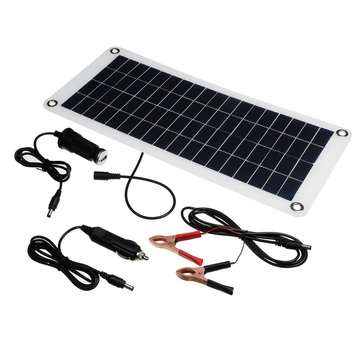 12W 18V Polysilicon Home Solar Power Panel Kits Battery Charger Charging
