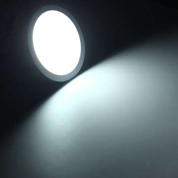 12W LED Panel Recessed Lighting Ceiling Down Lamp Bulb Fixture AC 85-265V (COLOR.: PUREWHITE)